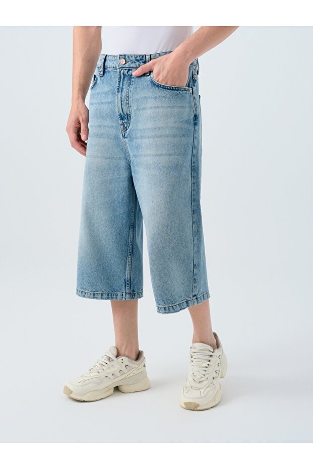 Baggy Fit Erkek Şort - 3