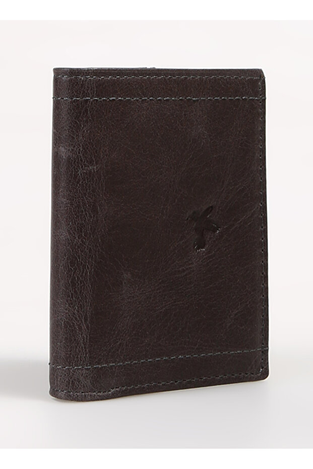 Gri Erkek Deri Cüzdan FRK242 CRAYZ - 2