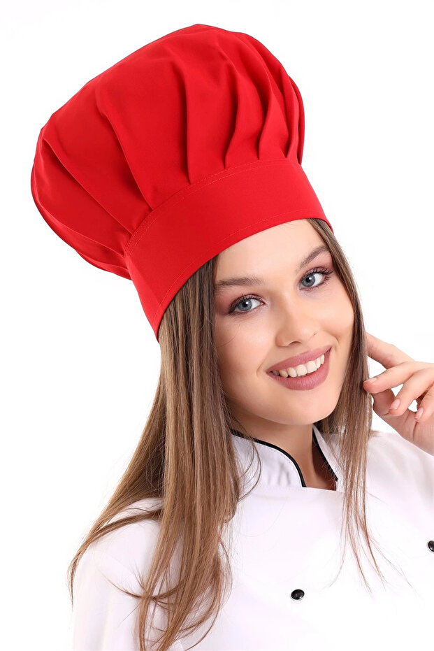 قبعة الفطر - أحمر - 3