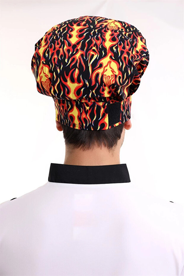 قبعة الفطر - 3107 نمط اللهب - 4