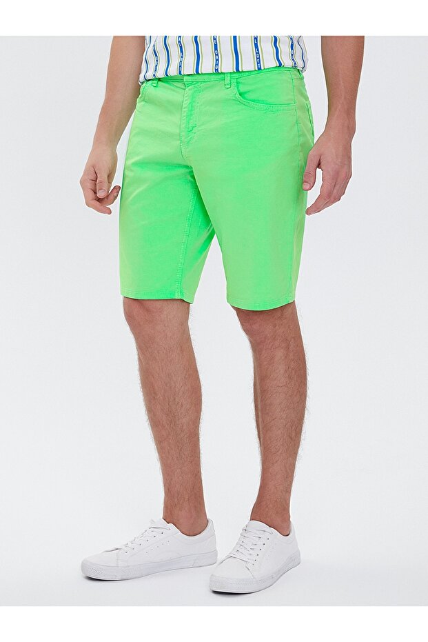 Slim Fit Erkek Şort - 2