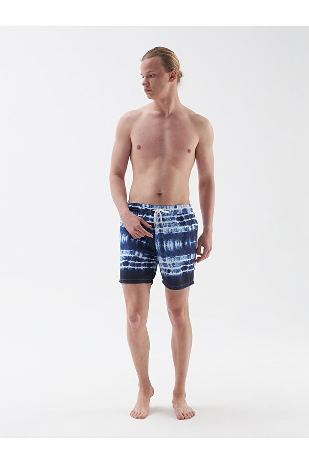 Regular Fit Erkek Deniz Şortu - 1