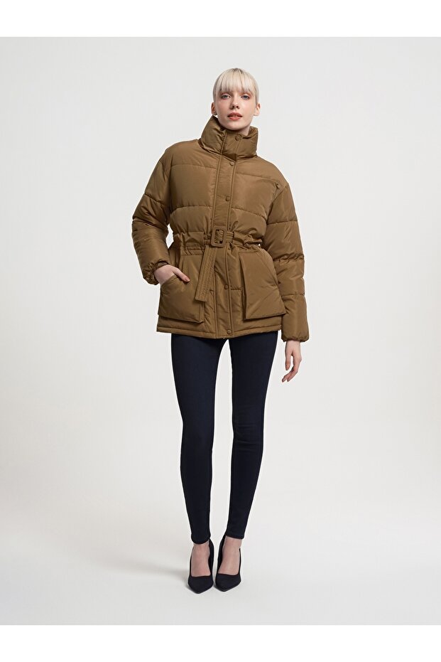 Regular Fit Kadın Mont - 3