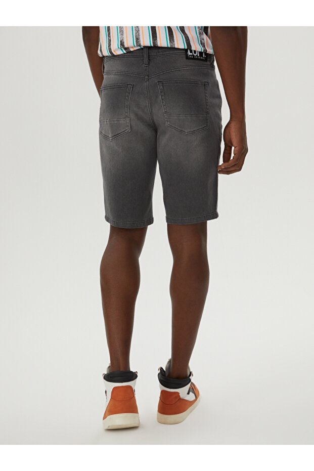 Slim Fit Erkek Şort - 3