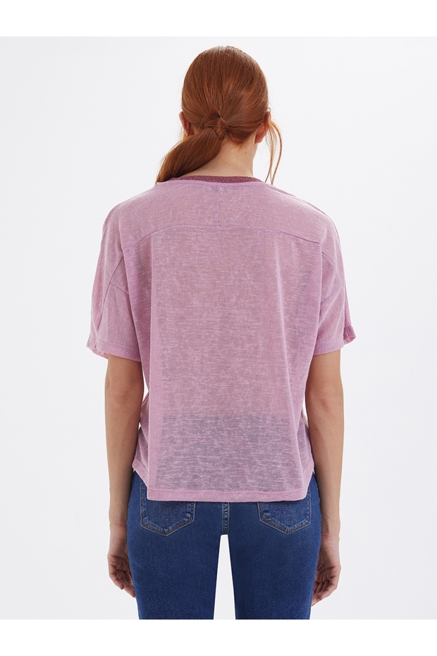 Regular Fit Kadın Tshirt K.kol - 3