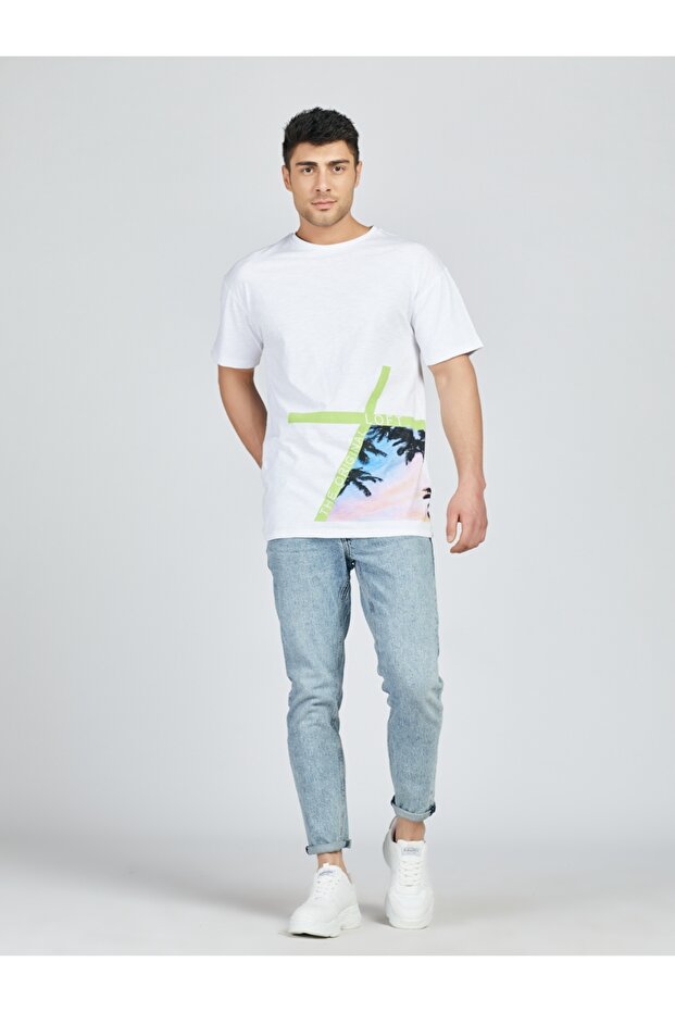Oversize Fit Erkek Tshirt K.kol - 6
