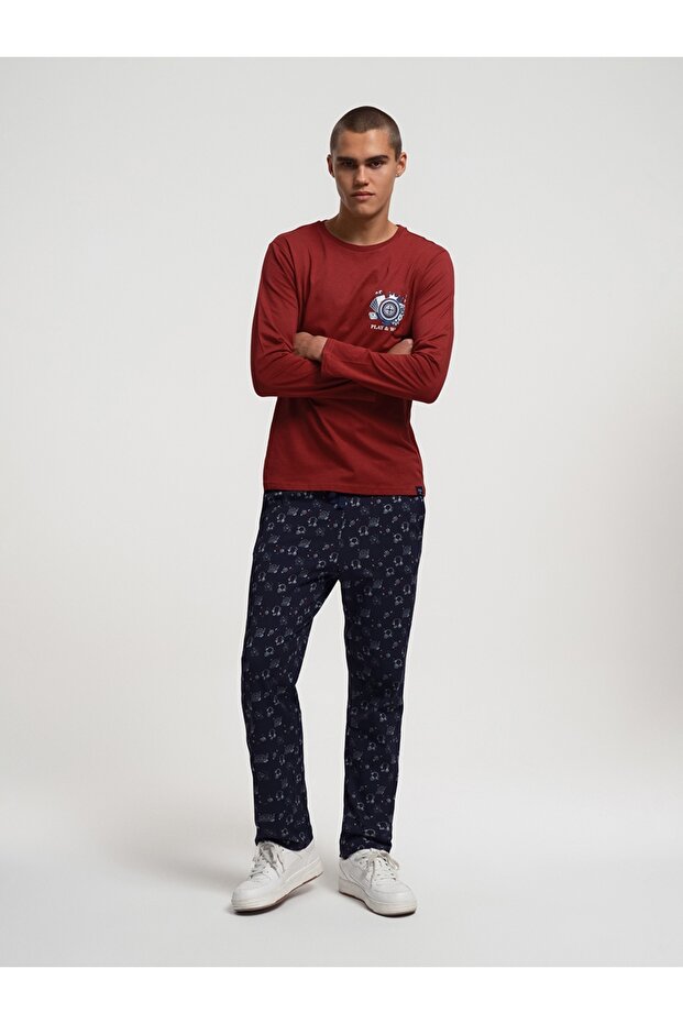 Regular Fit Erkek Pijama - 3