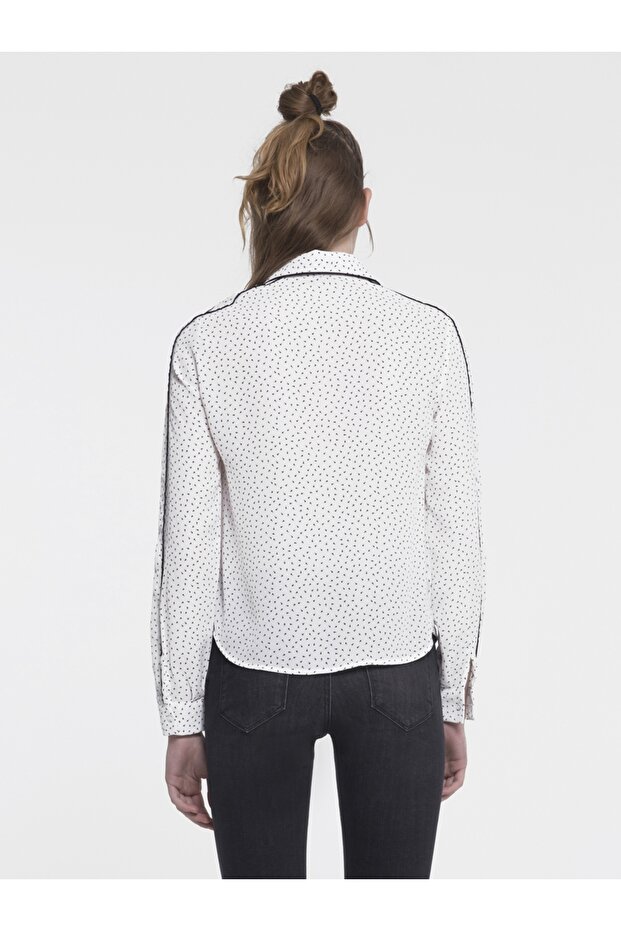 Regular Fit Kadın Gömlek U.kol - 3