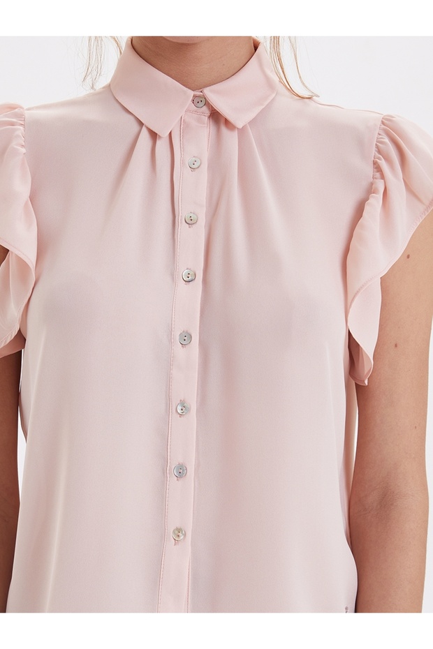 Regular Fit Kadın Gömlek K.kol - 3