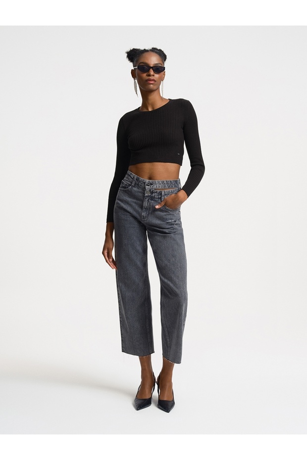 Fitted Kadın Bluz U.kol - 1