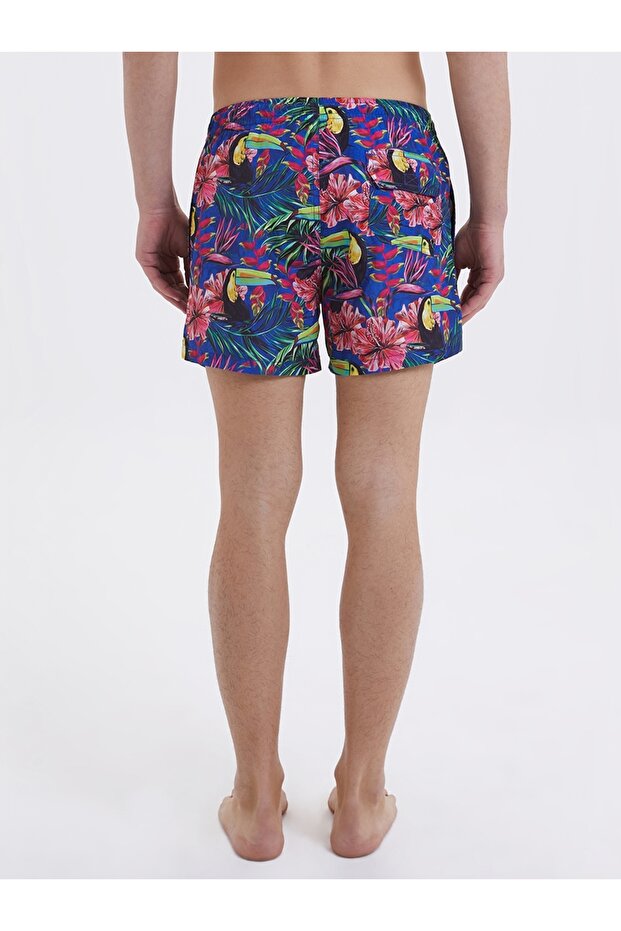 Slim Fit Erkek Deniz Şortu - 2