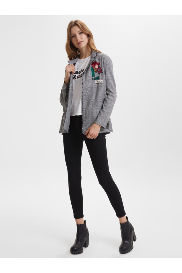 Regular Fit Kadın Ceket - 4