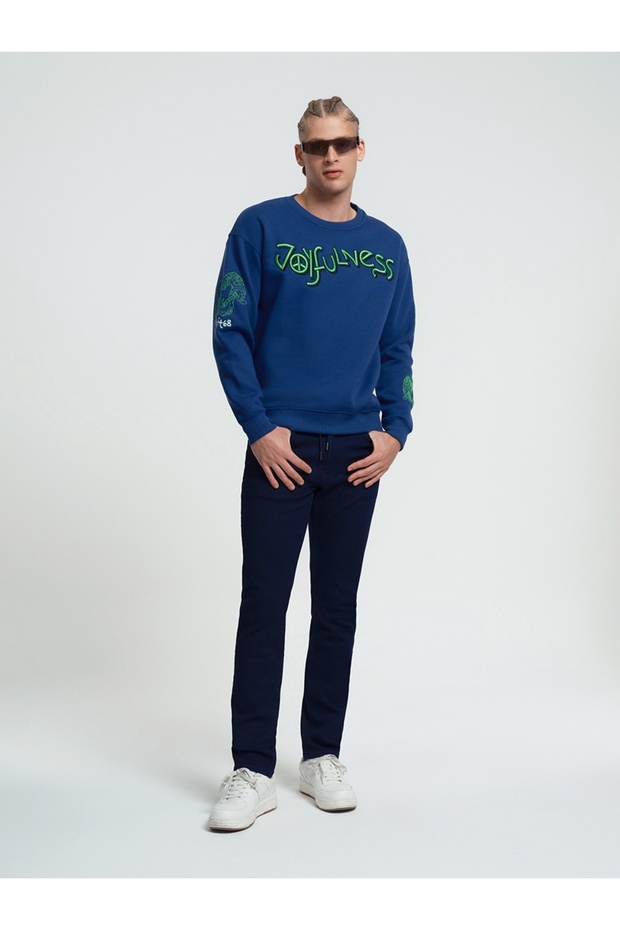 Oversize Erkek Sweatshirt - 5