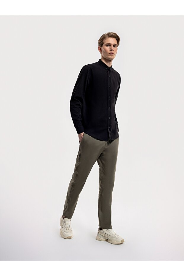 Regular Fit Erkek Gömlek U.kol - 3