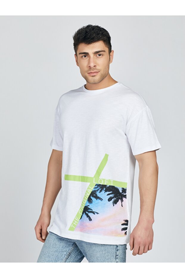 Oversize Fit Erkek Tshirt K.kol - 5