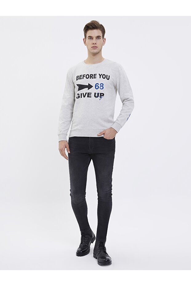 Erkek Sweatshirt LF2021686 - 4