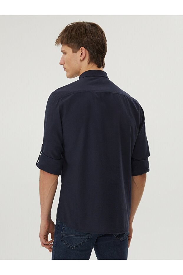 Regular Fit Erkek Gömlek U.kol - 3