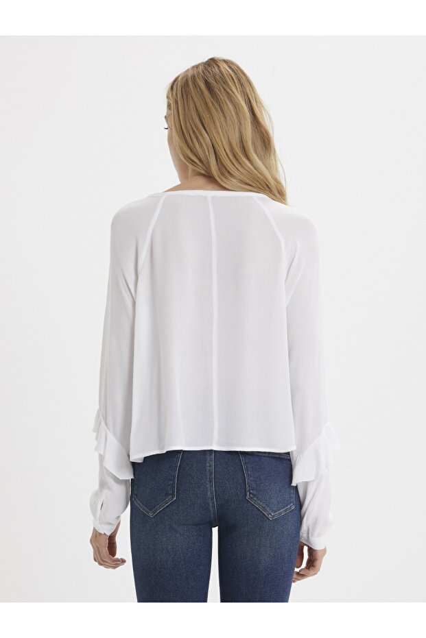 Regular Fit Kadın Bluz U.kol - 3