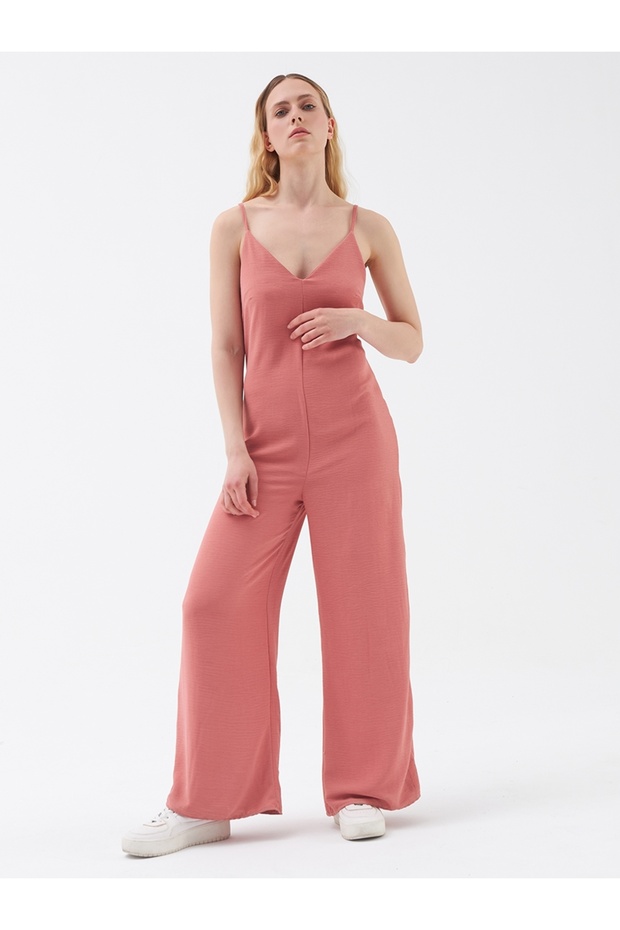 Regular Fit Kadın Tulum - 1