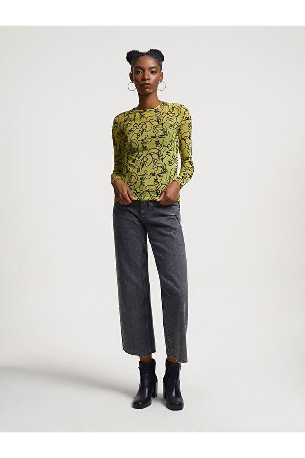 Fitted Kadın Bluz U.kol - 4