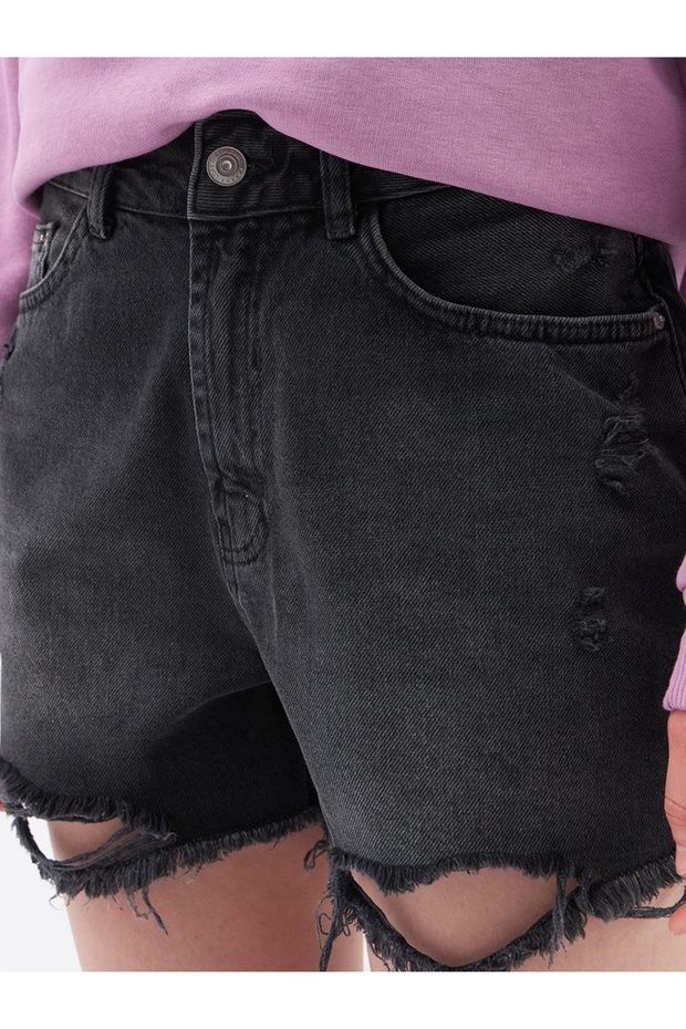 Regular Fit Kadın Şort - 3