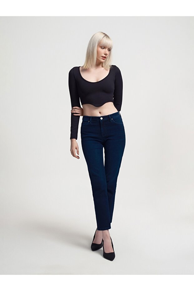 Crop Kadın Tshirt U.kol - 2