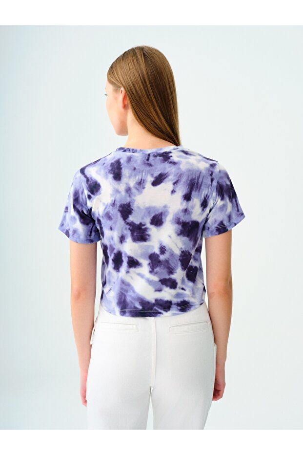 Long Crop Kadın Tshirt K.kol - 3