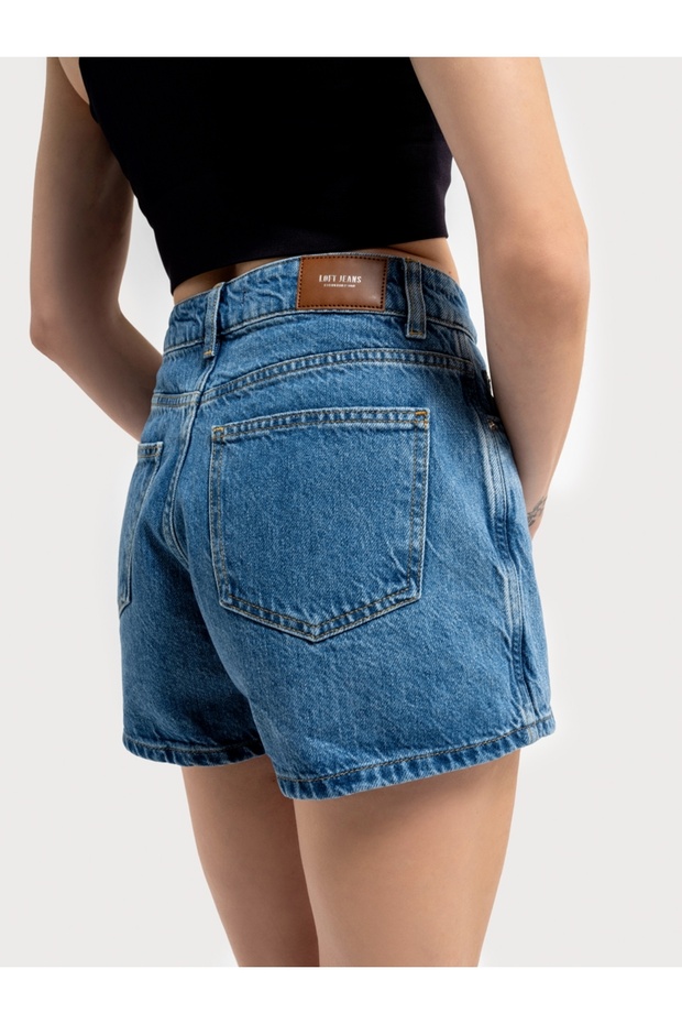 Regular Fit Kadın Şort - 6