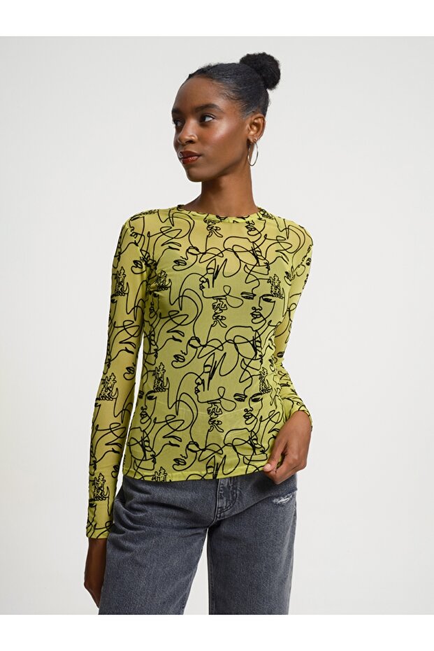 Fitted Kadın Bluz U.kol - 2