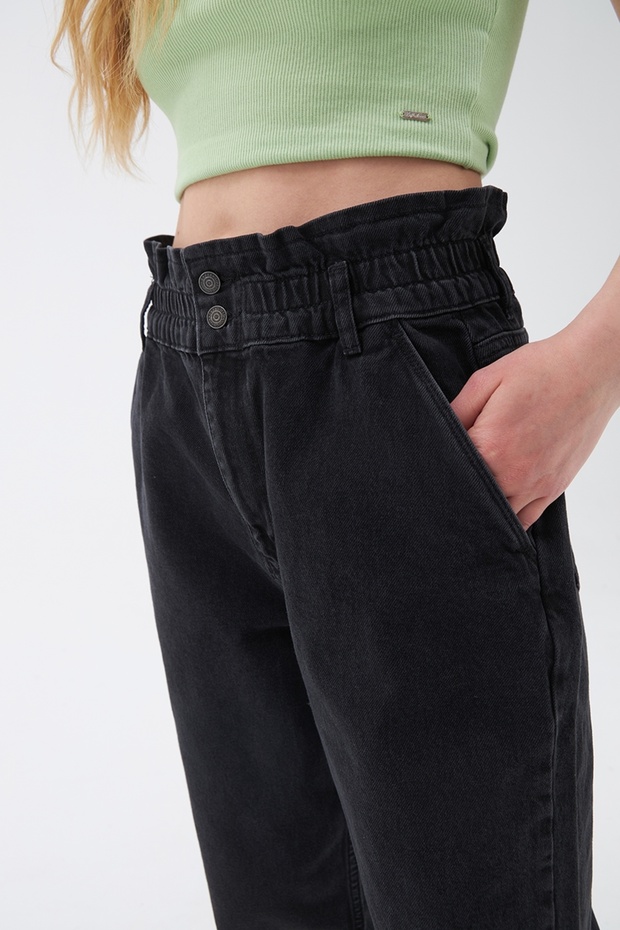 Slouchy Regular Fit Kadın Pantolon - 4