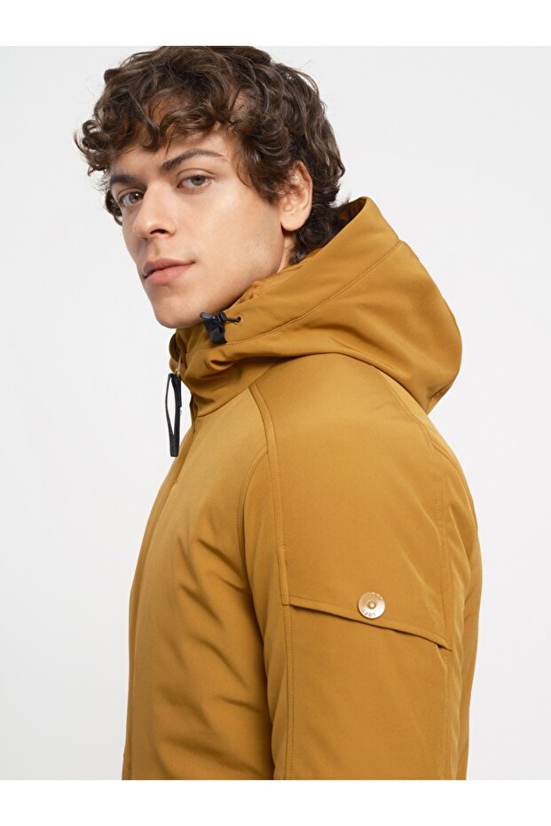 Regular Fit Erkek Mont - 5