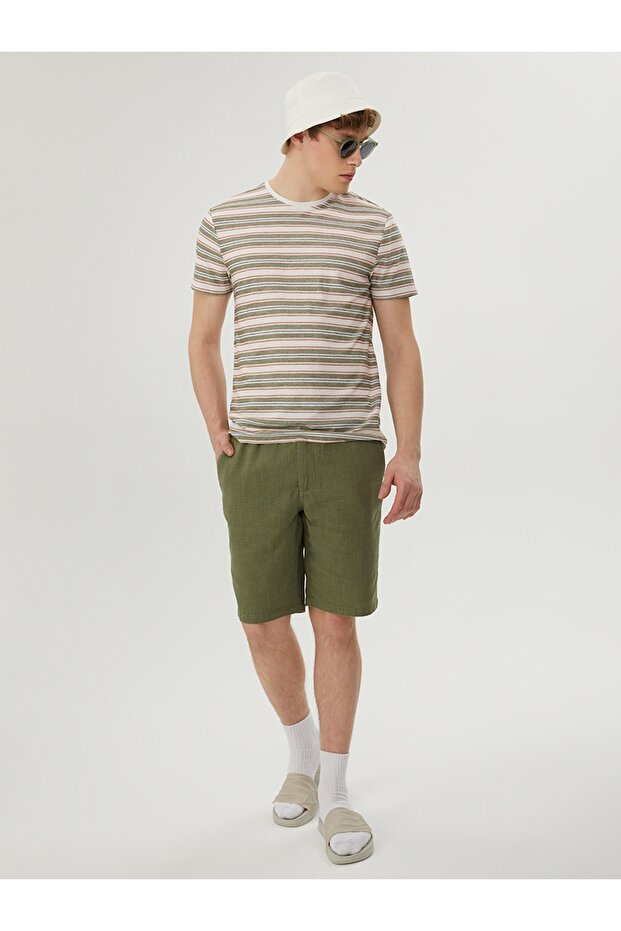 Regular Fit Erkek Şort - 4