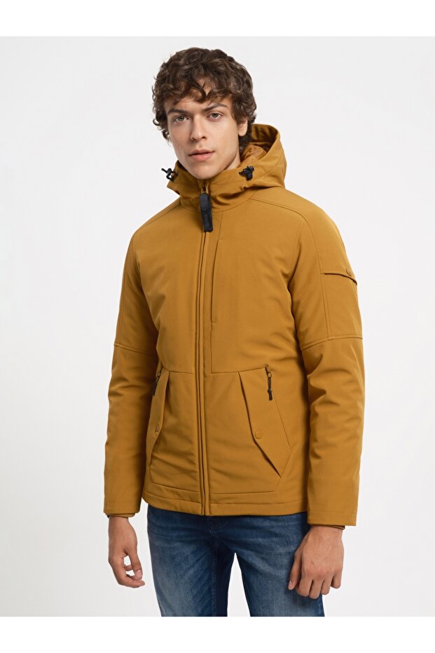 Regular Fit Erkek Mont - 4