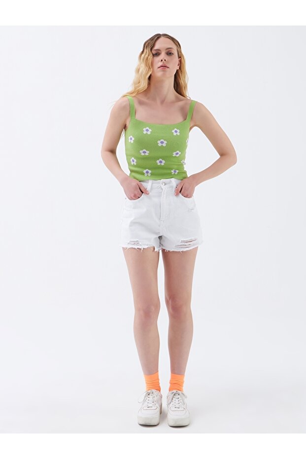 Long Crop Kadın Atlet - 3