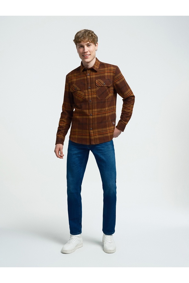 Regular Fit Erkek Gömlek U.kol - 2