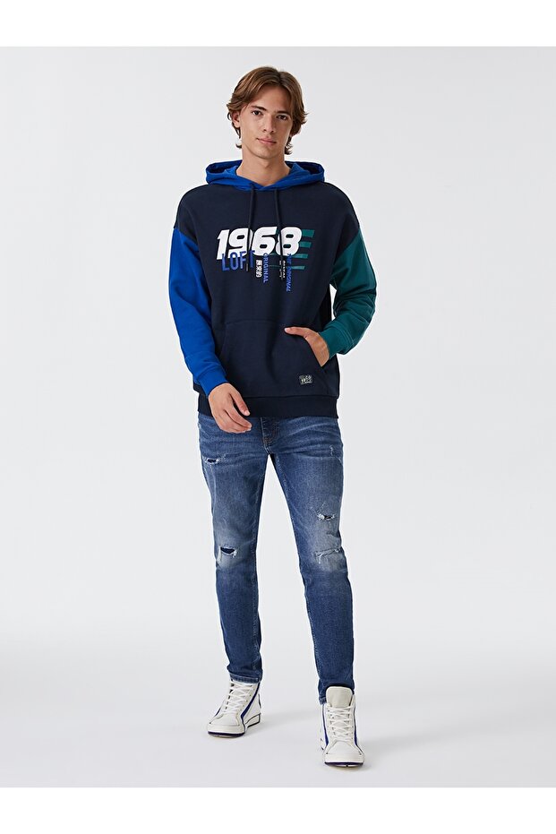 Oversize Fit Erkek Sweatshirt - 4