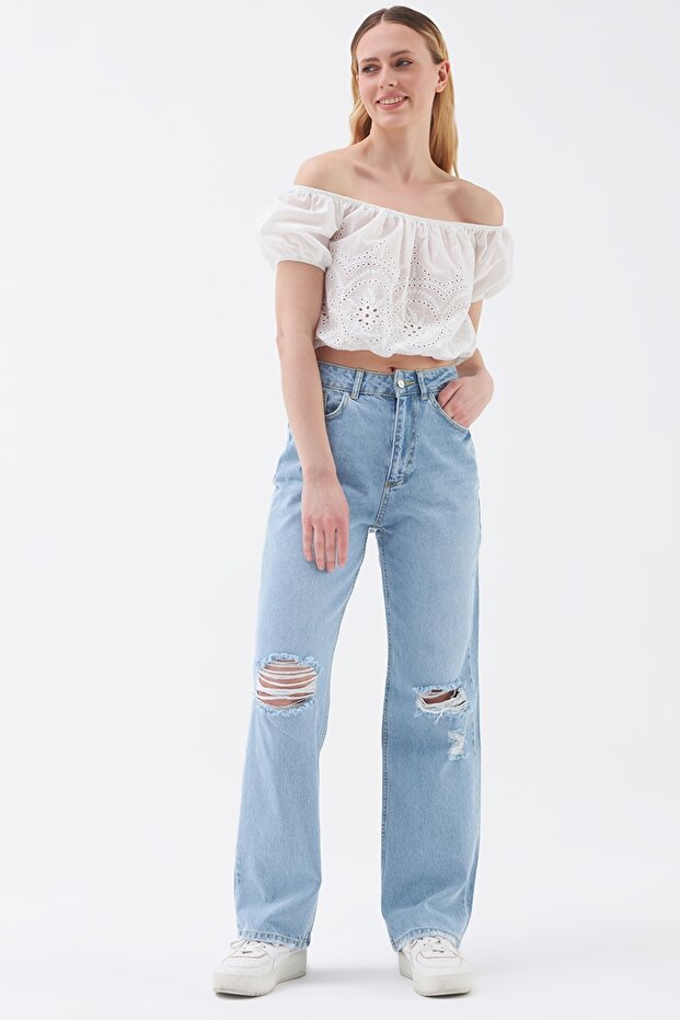 Regular Fit Kadın Bluz K.kol - 2