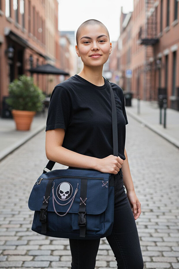 Gothic postacı çantası - 2