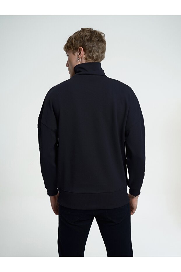 Oversize Erkek Sweatshirt - 4