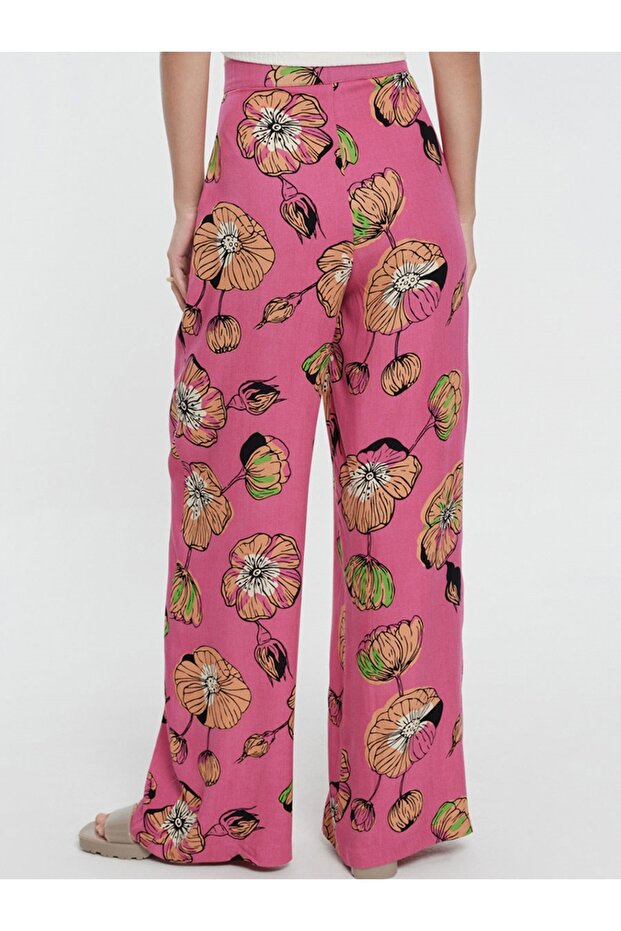 Regular Fit Kadın Pantolon - 4