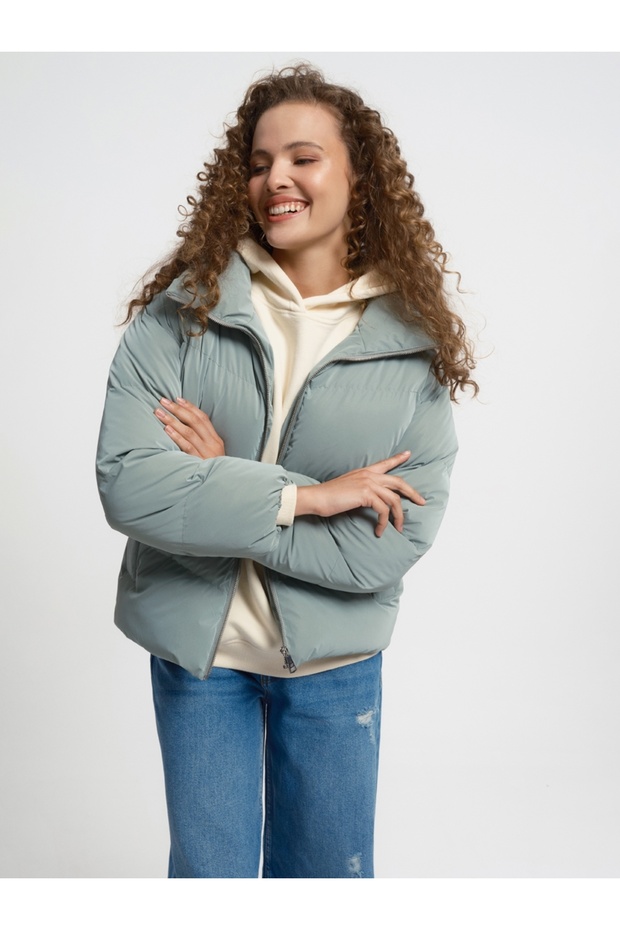 Regular Fit Kadın Mont - 5