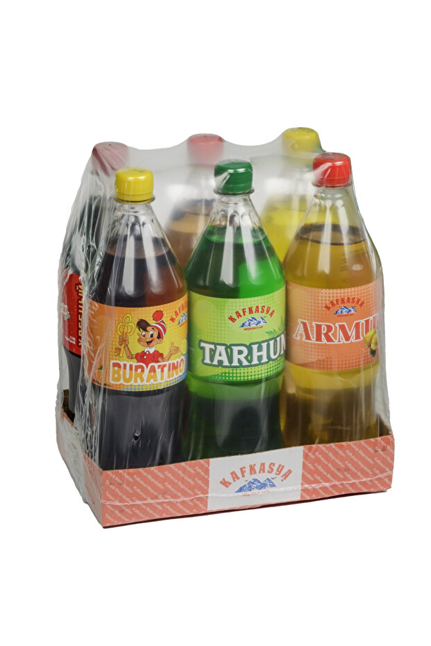 6 Adet Çeşitli Aromalı Gazoz Içecekleri - 6 Шт. Разного Аромата Газированных Напитков (1 Lt X 6 Ad.) - 1