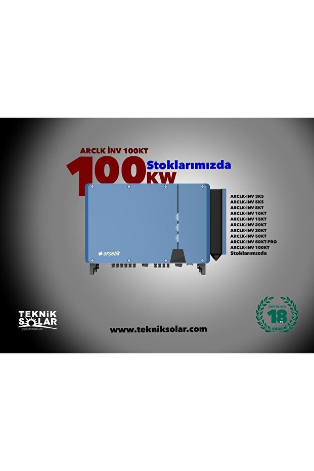 ARÇELİK 100KW SOLAR İNVERTER - 2
