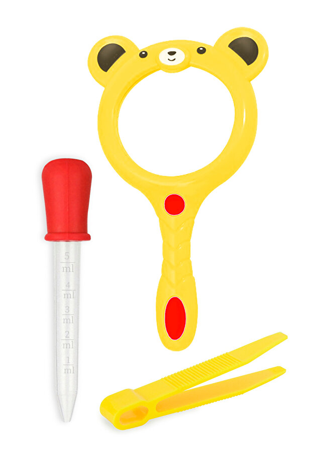 Magnifying Glass Set for Children |   Liquid Transfer Activity Dropper |   Solid Transfer Activity Tweezers - 2