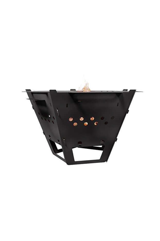 FlameHex Modern ve Şık Ateş Çukuru - 6