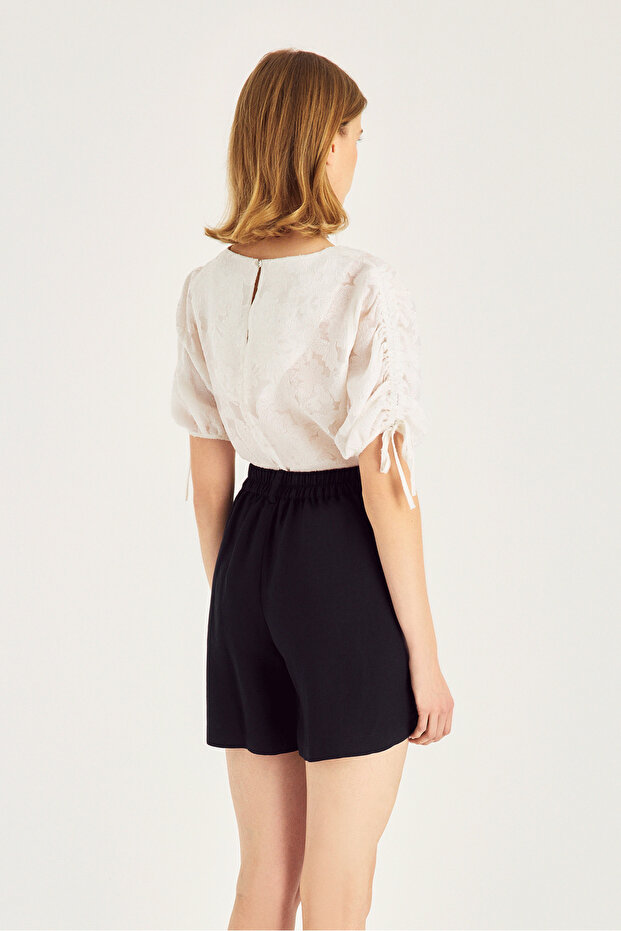 082 Μαύρο σορτς - 4