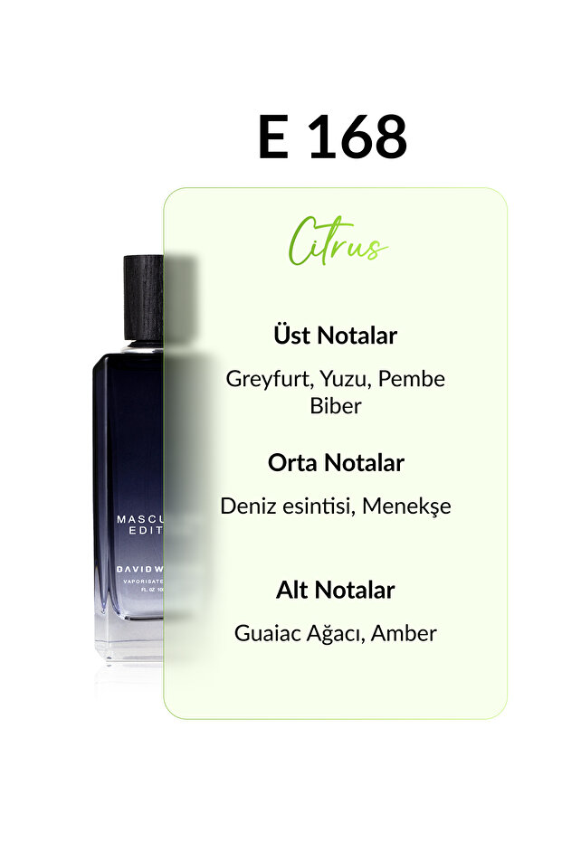 E168 Acqua 100 ml Erkek Parfüm | Citrus - 3