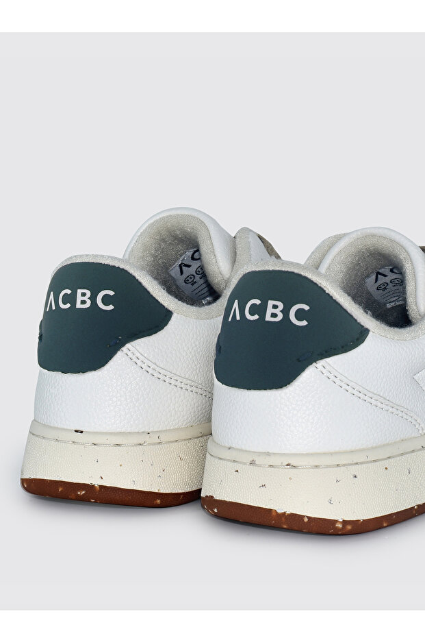 Beyaz Erkek Sneaker SHACBEAN - 4