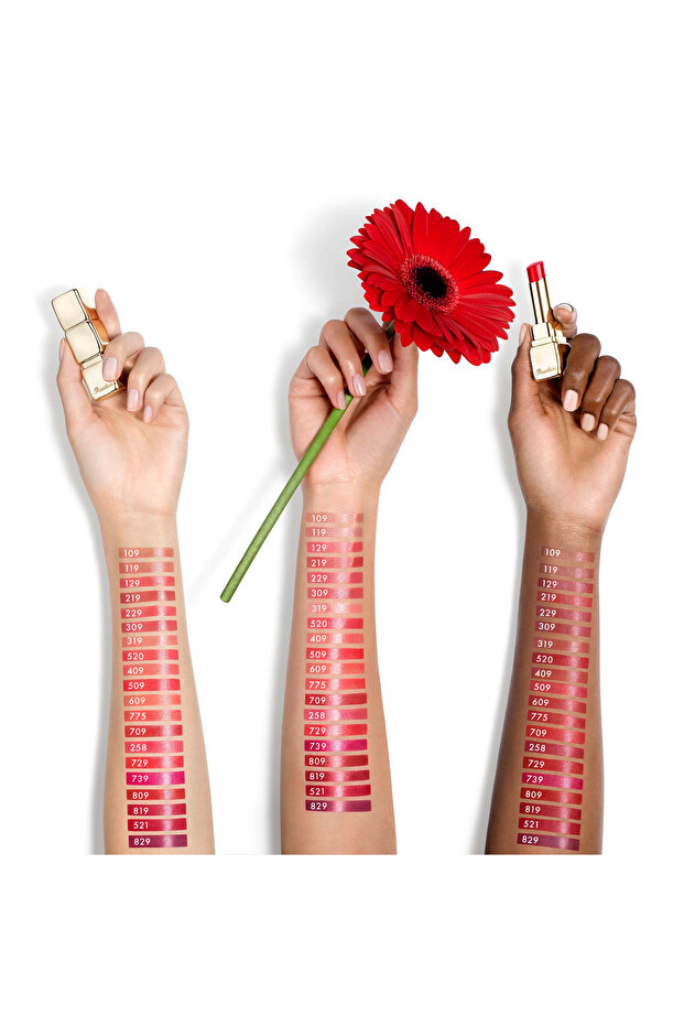 Kiss Kiss Shine Bloom Ruj - 319 Peach Kiss - 4