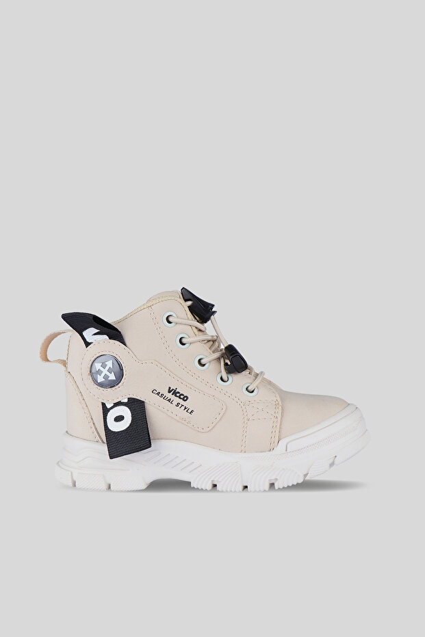 Marcus Model Hafif Ayarlı Bağcık Unisex Bebek ve Çocuk Bej Bot - 1